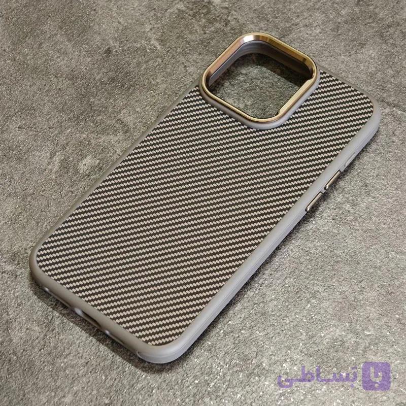 کیس Saiboro مدل Soft Carbon برای آیفون 16 پرومکس — تصویر 1