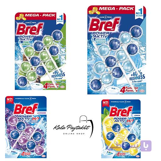 قرص خوشبوکننده توالت فرنگی Bref