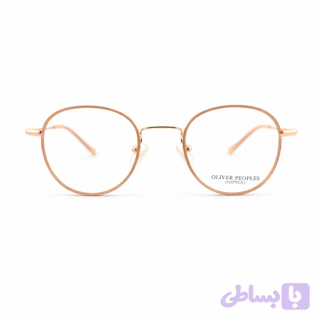 فریم عینک طبی فلزی گرد OLIVER PEOPLES مدل OP7540