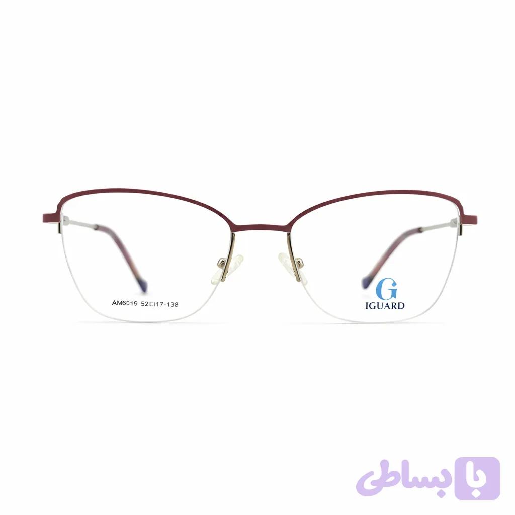 فریم عینک طبی فلزی زنانه IGUARD مدل 6039