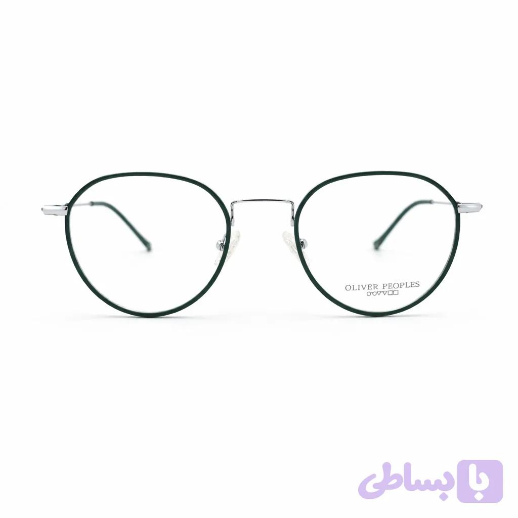 فریم عینک طبی فلزی گرد OLIVER PEOPLES مدل OP7547 C6