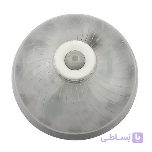 چراغ سقفی سنسوردار پلاستیکی دامتک مدل پرتو