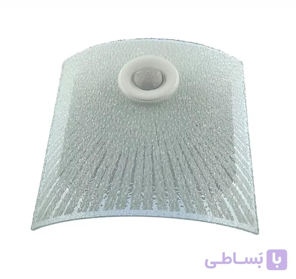 چراغ دیواری سنسوردار فلزی دامتک مدل خورشیدی