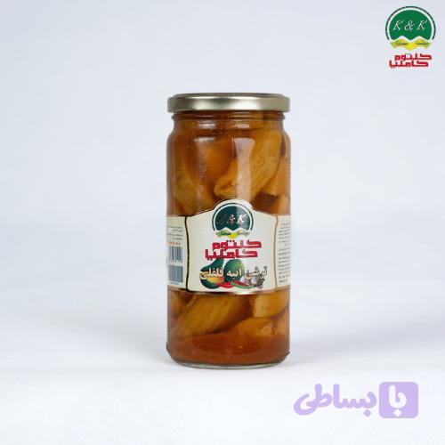 ترشی انبه فلفلی ۴۵۰ گرمی شیشه ای