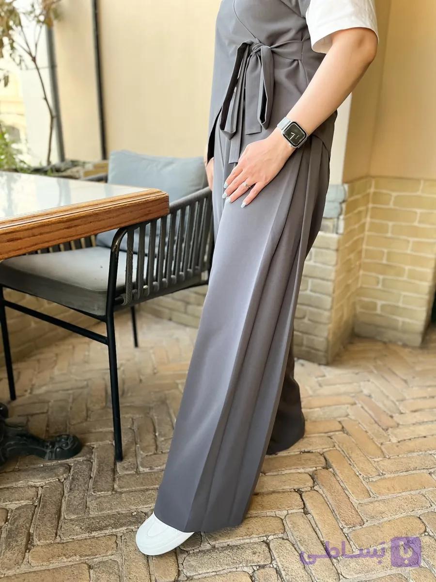 شلوار بگ پیله دار آیلا
