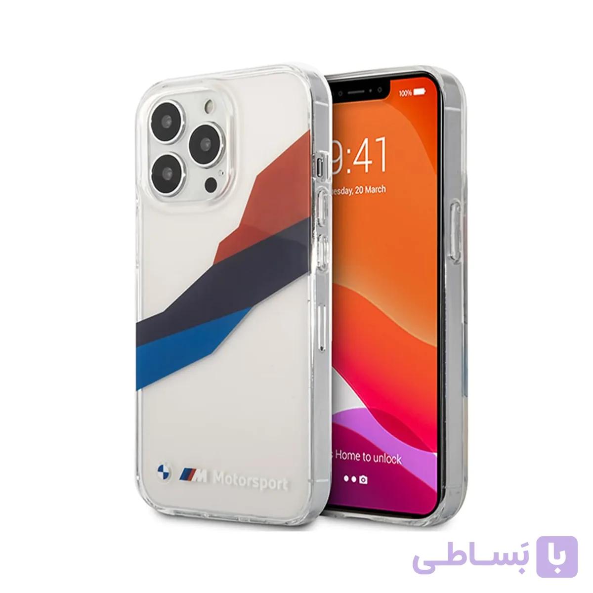 قاب موبایل شفاف آیفون 12 پرومکس طرح BMW برند CG Mobile — تصویر 1