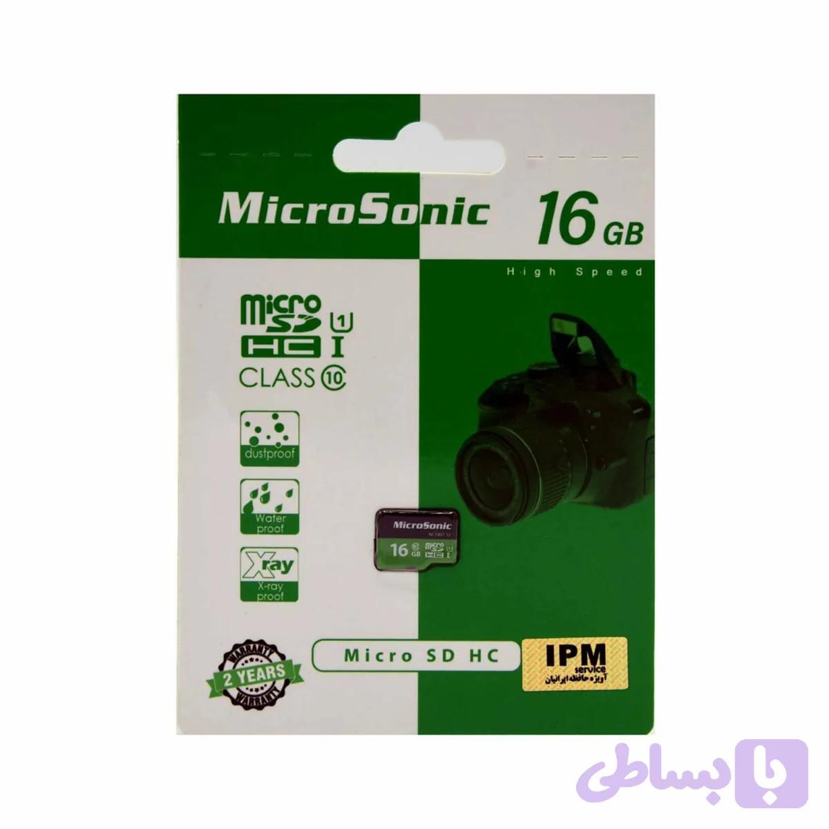 کارت حافظه 16 گیگ Micro Sonic — تصویر 1