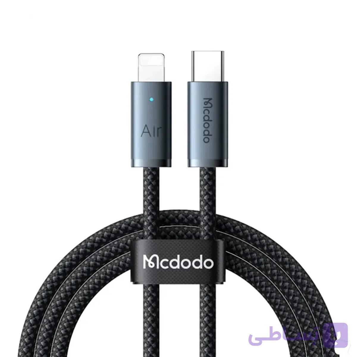 کابل شارژ تایپ سی به لایتنینگ 36 وات مک دودو مدل Mcdodo CA-7780 — تصویر 1