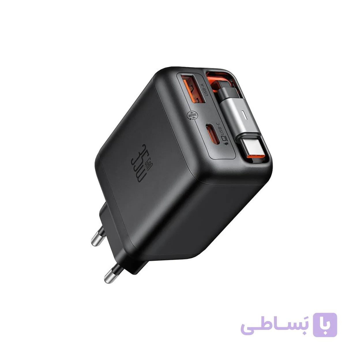شارژر 35 وات با کابل جمع شونده مک دودو مدل Mcdodo CH-1280 — تصویر 1