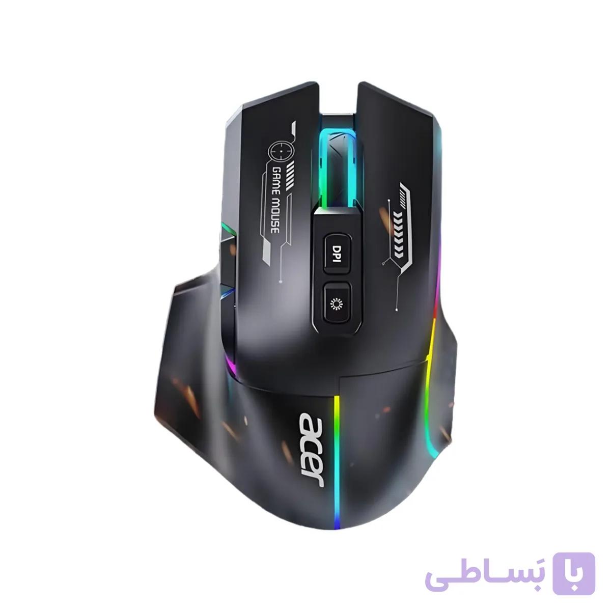 موس گیمینگ باسیم سایلنت ایسر مدل Acer OMW950 — تصویر 1