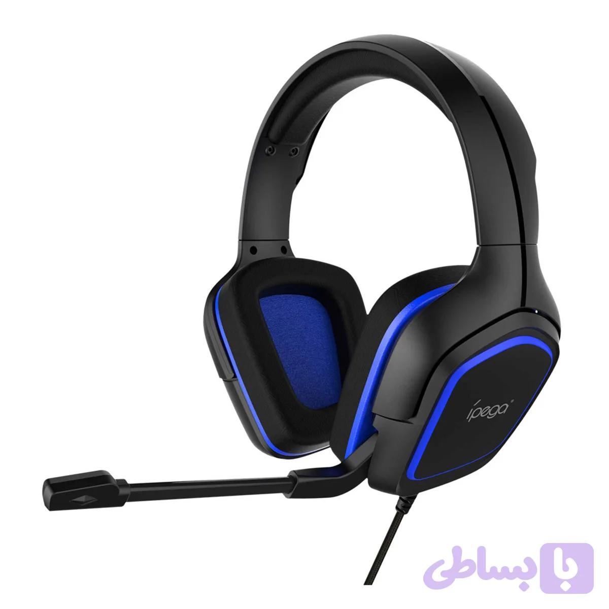 هدفون گیمینگ سیمی Ipega PG-R006B — تصویر 1
