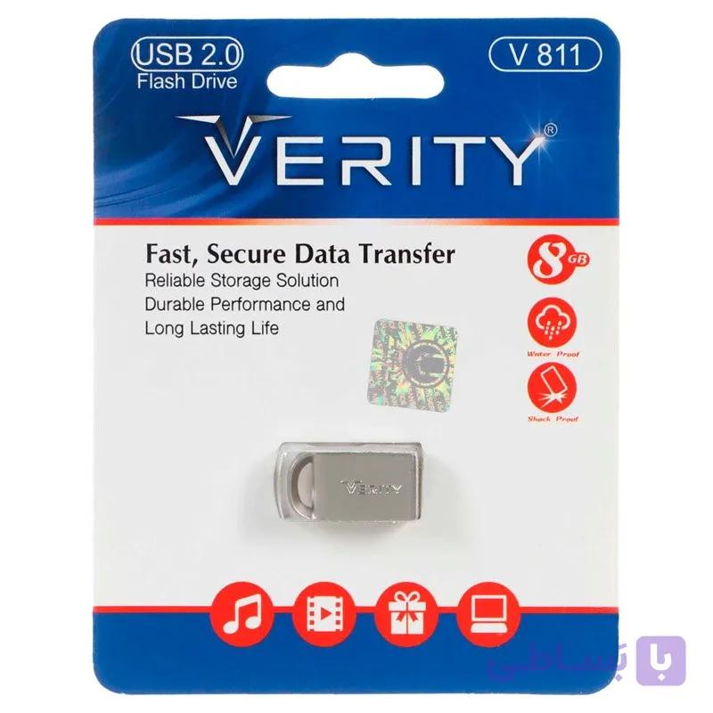 فلش 8 گیگ وریتی Verity V811 — تصویر 1