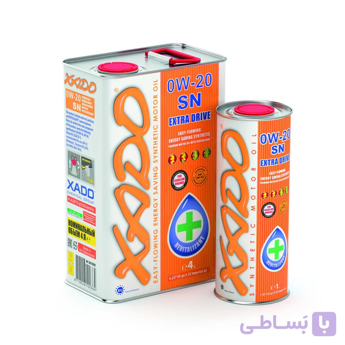 روغن موتور اتمیک 0W-20 SN