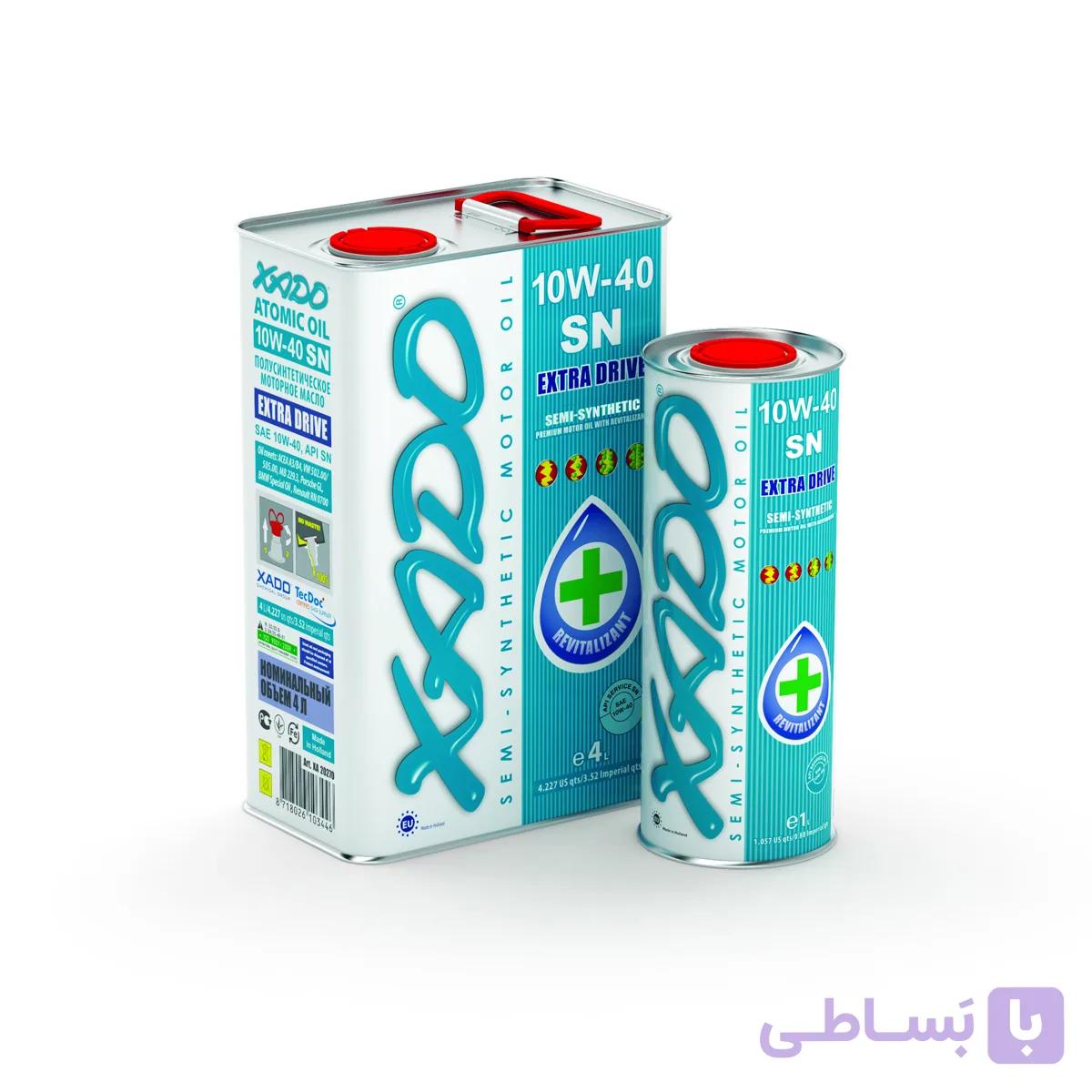 روغن موتور لاکچری 10W-40 SN