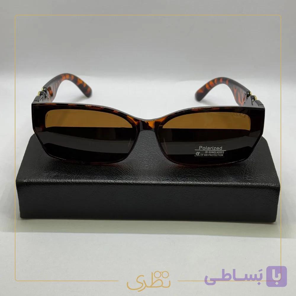 عینک افتابی زنانه پلنگی مدل Versage - گالری عینک نظری