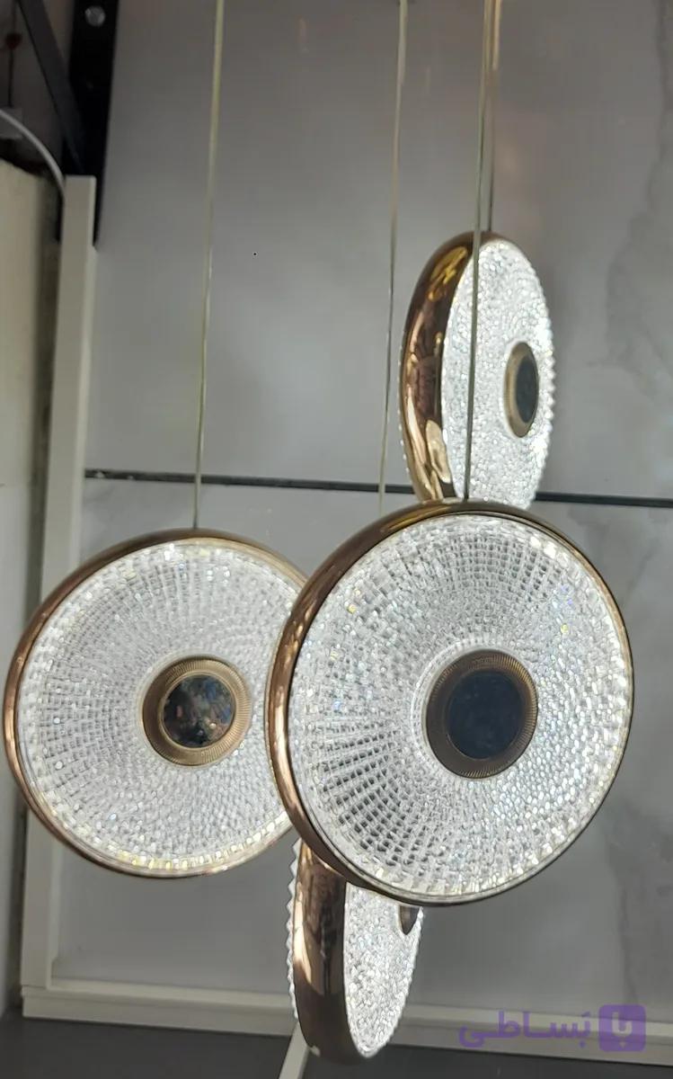 لوستر آویز مدرن وارداتی طرح چشم زحم(وارداتی)