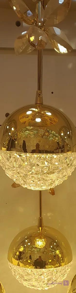 لوستر آویز مدل گوی