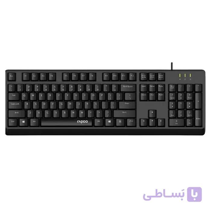 کیبورد با سیم رپو مدل RAPOO NK1900 — تصویر 1