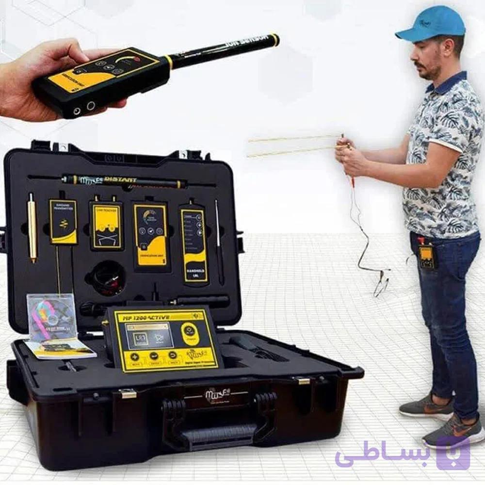 فلزیاب طلایاب دستگاه ردیاب MF-1200 SMART — تصویر 1