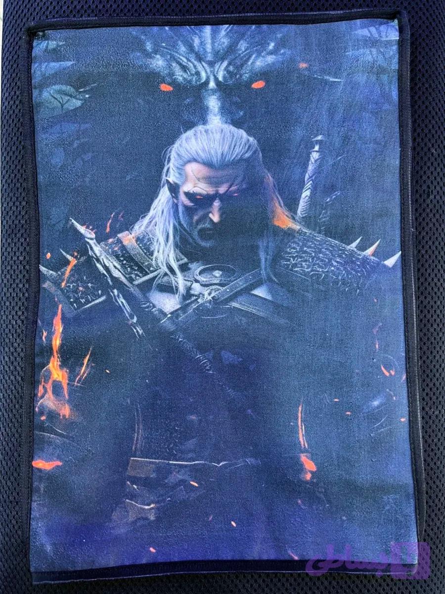 کاور گرد و غبار PS5 Fat طرح Witcher