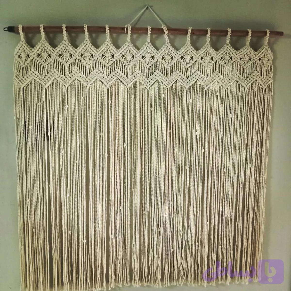 پرده مکرومه کد ۱۰۰۱