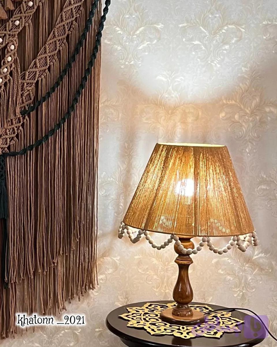 آباژور رومیزی مکرومه (کد DYBKJ)