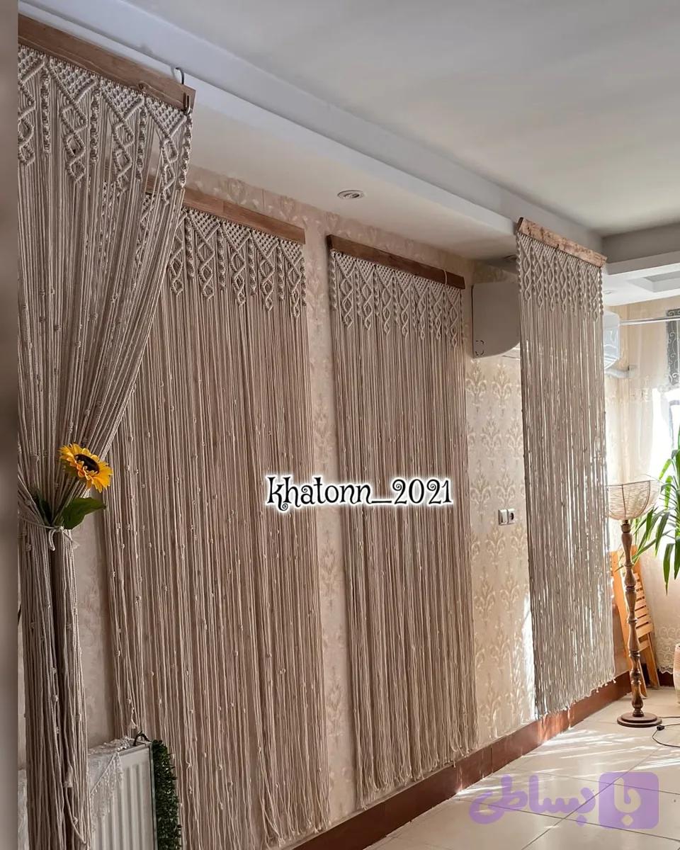 پرده مکرومه بومریسی ۲
