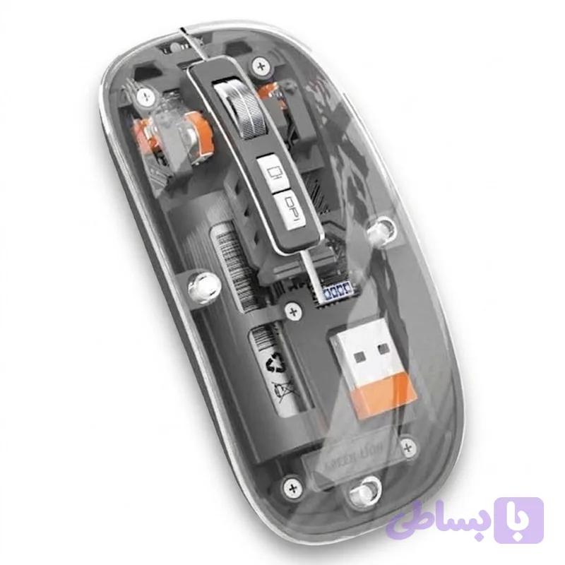 ماوس بی سیم گرین لاین مدل Transparent Mouse 2 — تصویر 1