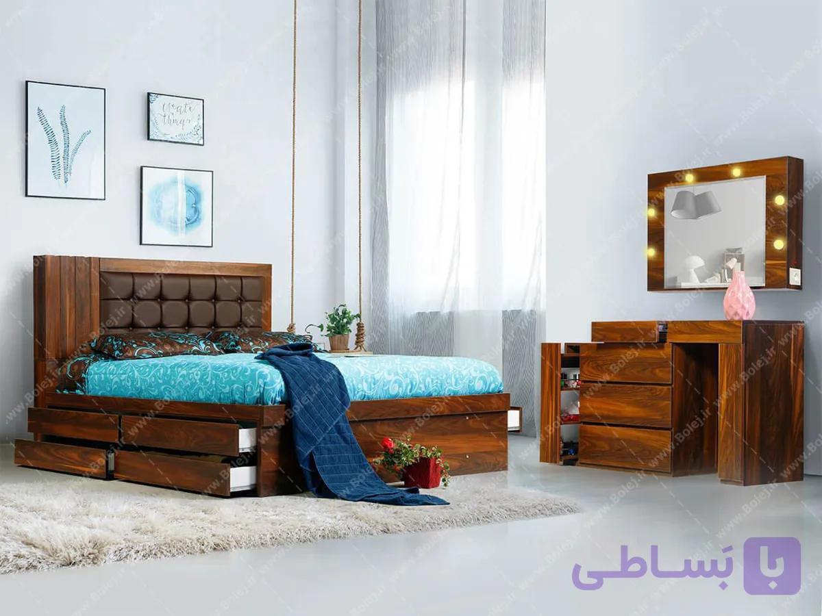 سرویس خواب ماهان | سرویسخواب | خرید انواع سرویس خواب کشو دار با بهترین قیمت