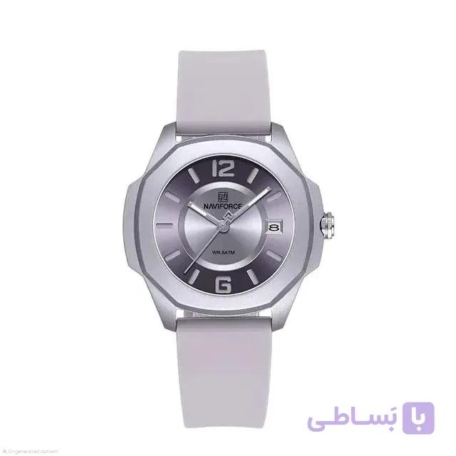 ساعت زنانه NAVIFORCE مدل NF7107 PEPE بنفش کاملاً ORIGINAL با پک کامل، کارت گارانتی و دفترچه راهنما + ضمانت اصالت و بازگشت محصول — تصویر 1