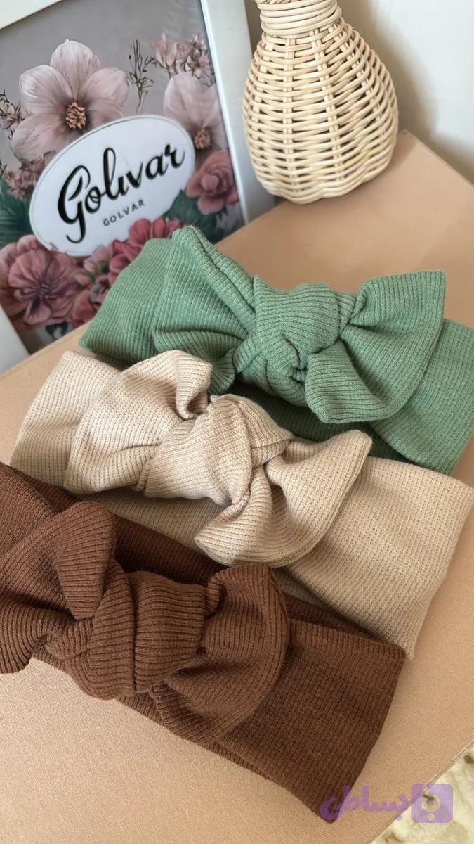 هدبند گره ای🎀👧🏻