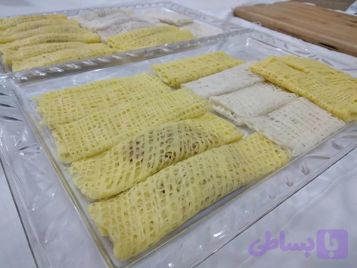 رشته و خشکار (بسته ۲۰عددی)خانگی شمالی{قبل ازسفارش تماس بگیرید)