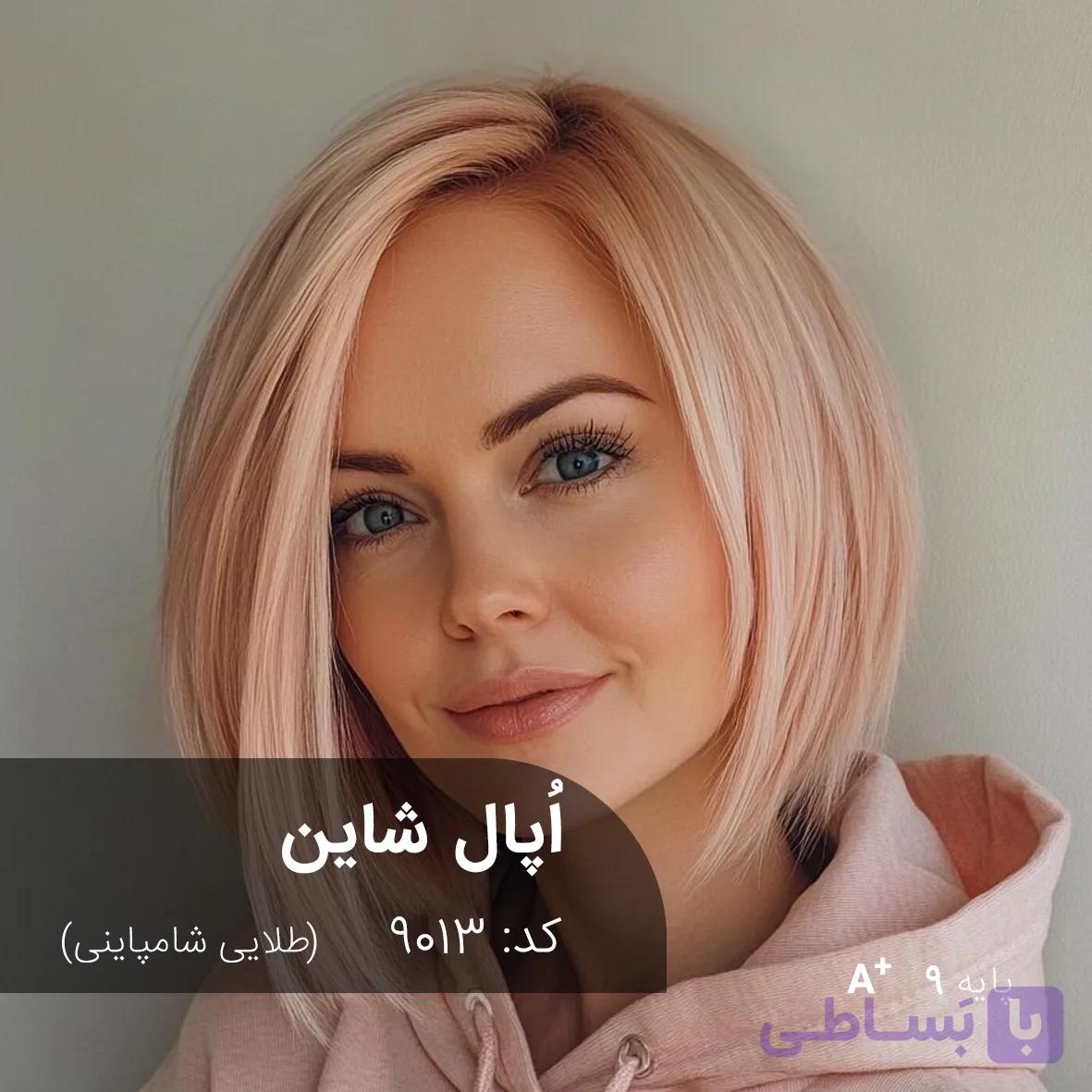 ترکیب رنگ اپال شاین (طلایی شامپاینی) کد 9013 — تصویر 1