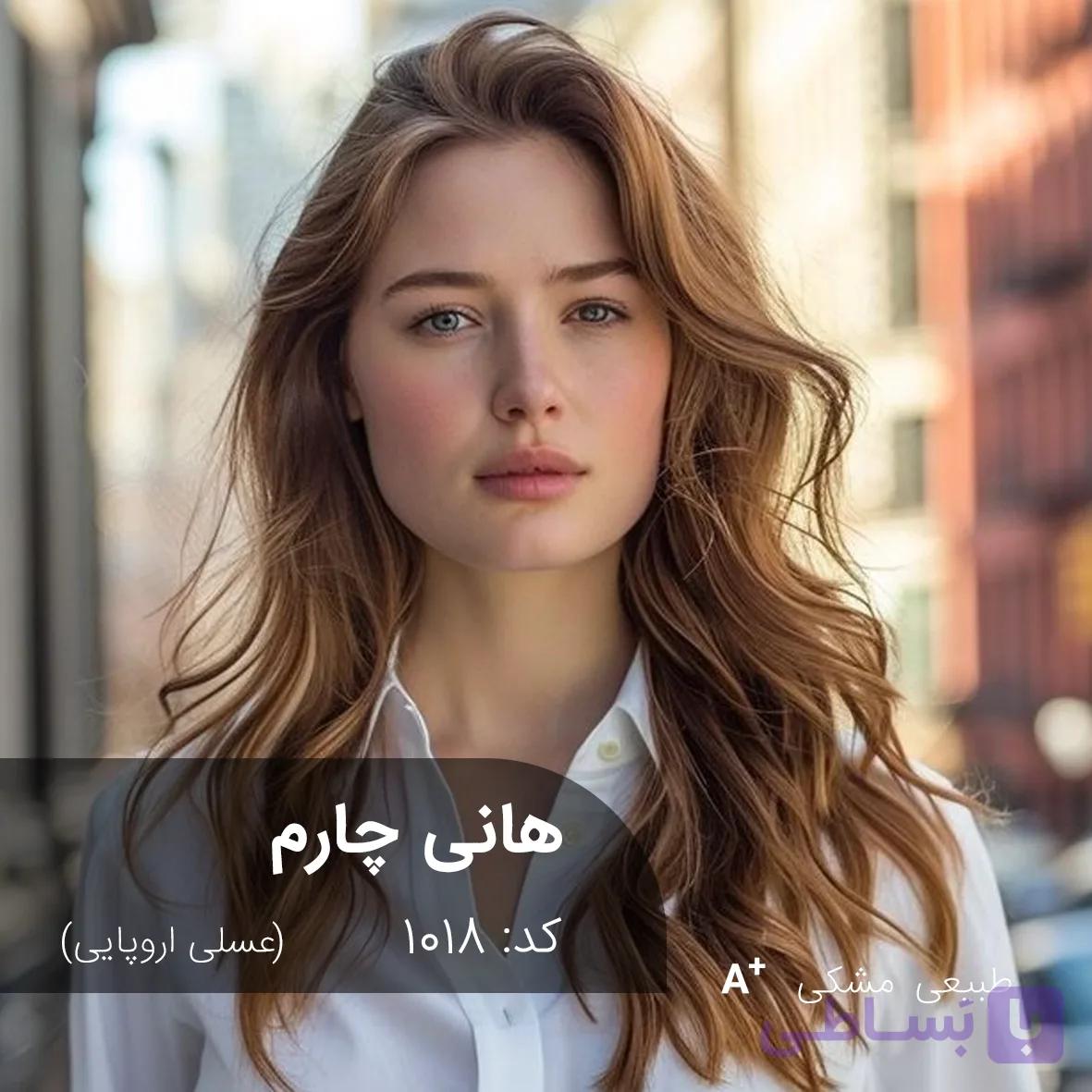 فرمول ترکیب رنگ هانی چارم (عسلی اروپایی) کد 1018