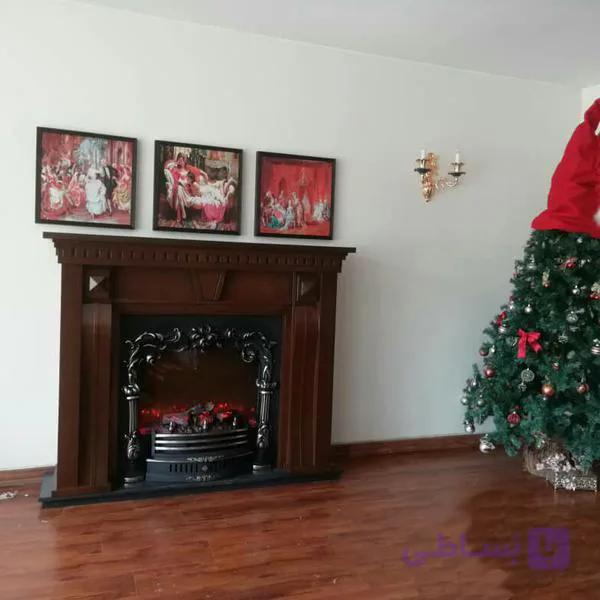 شومینه چدنی کلاسیک برقی