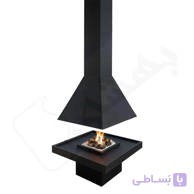 شومینه معلق دوجداره مدل آمارانت — تصویر 1