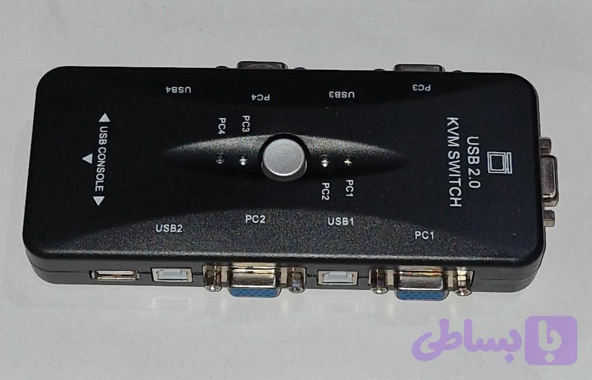 سویچ kvm vga usb