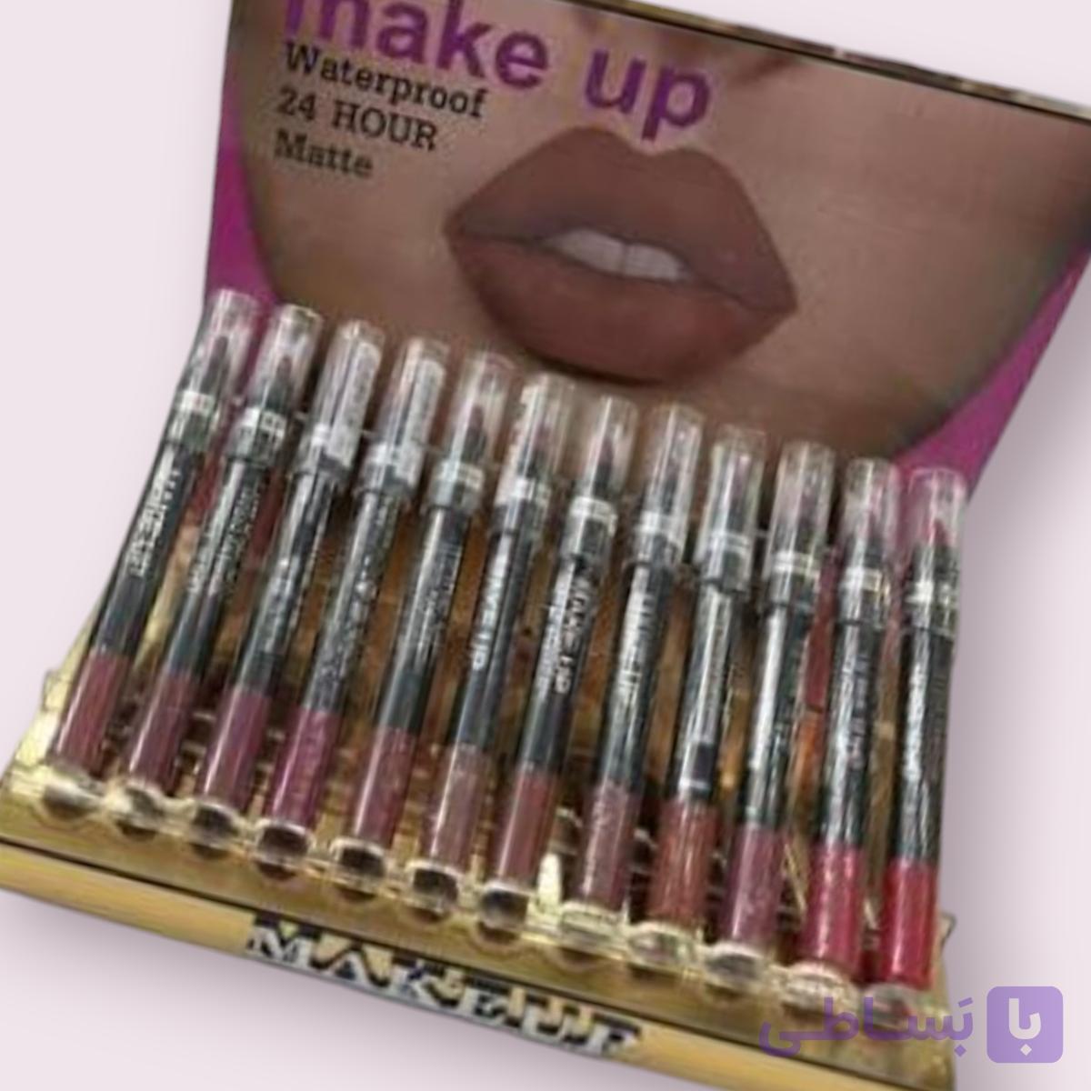 رژلب جامد مدادی المانی مات میکاپ (MAKE UP STDIO FASHION LIP STICK 12hrs) — تصویر 1