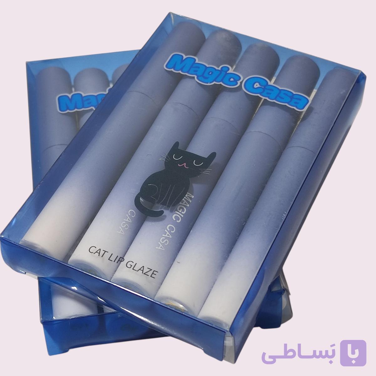 رژ لب مایع مجیک کاسا 5 رنگ مات — تصویر 1