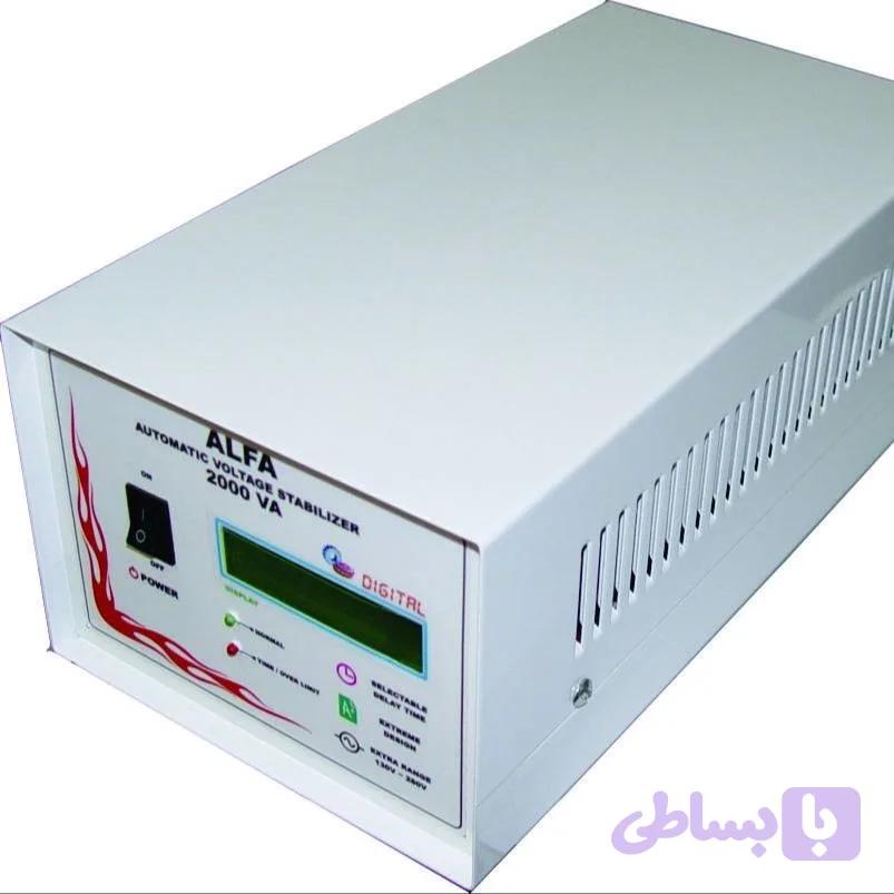 استابلایزر 2000 ولت آمپر با نمایشگر LCD آلفا (ALFA)