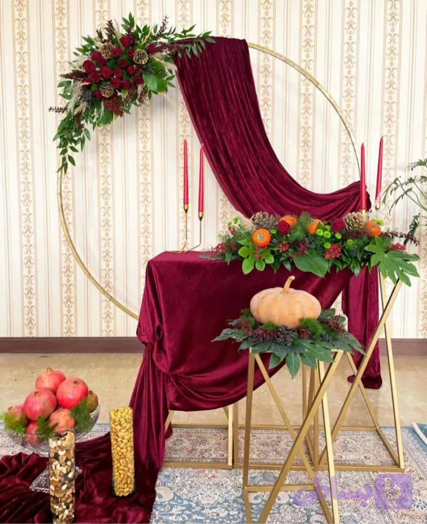 گل آرایی شب یلدا کد 619
