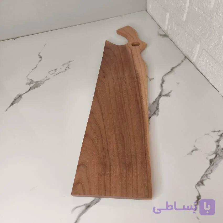 تخته سرو دسته دار چوبی دستساز چوب افرا کد512 — تصویر 1