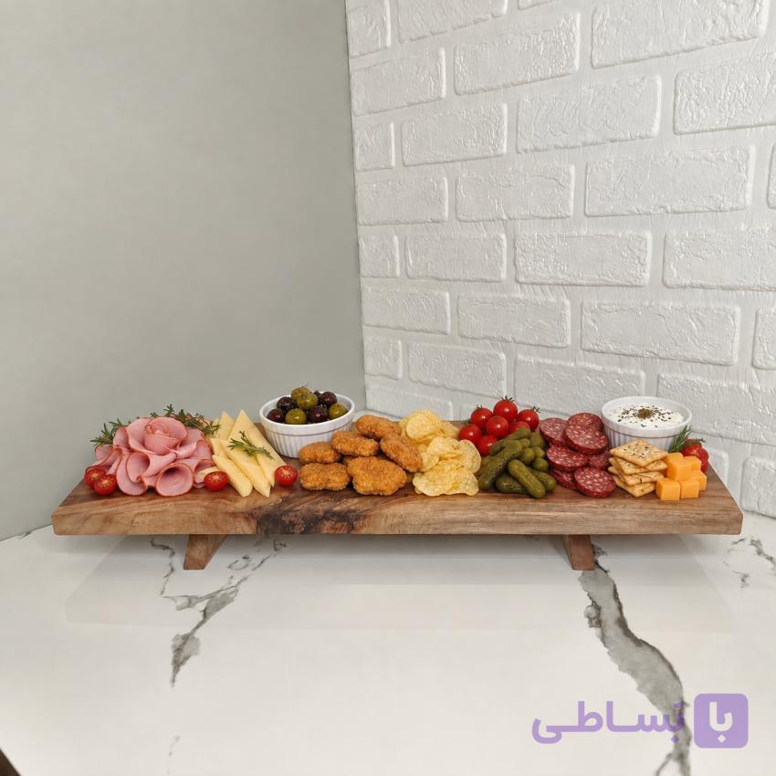 رایزر چوبی دستساز گردو کد 505 — تصویر 1