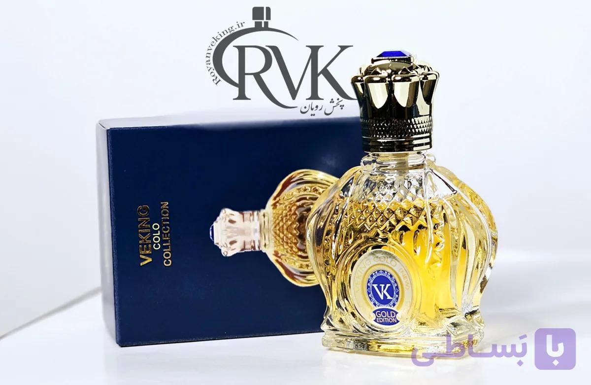 ادکلن شیخ گلد 25 میل – veking: عطری لوکس و شرقی با درخشش طلایی — تصویر 1