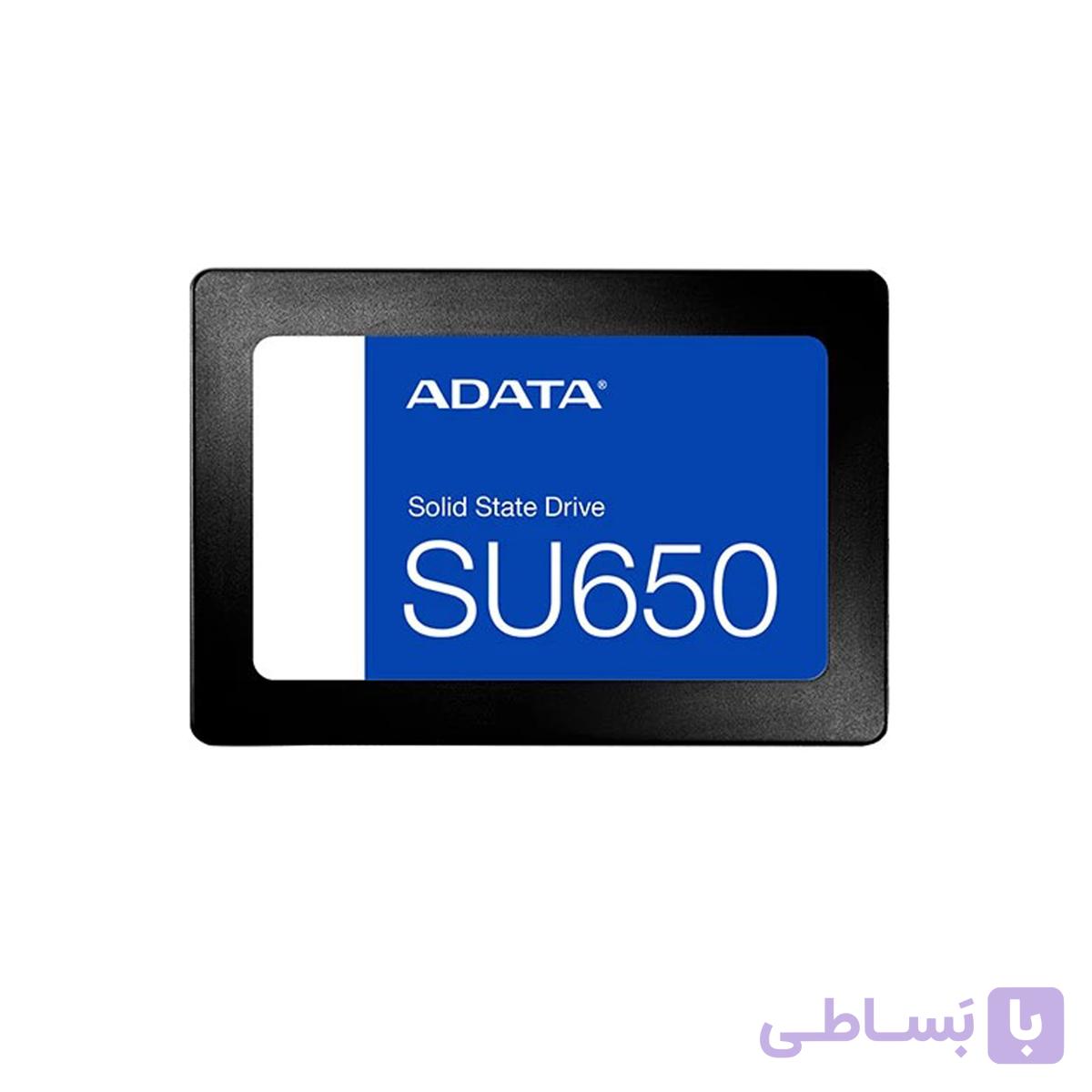 اس اس دی اینترنال SATA III ای دیتا مدل SU650 ظرفیت 256 گیگابایت — تصویر 1