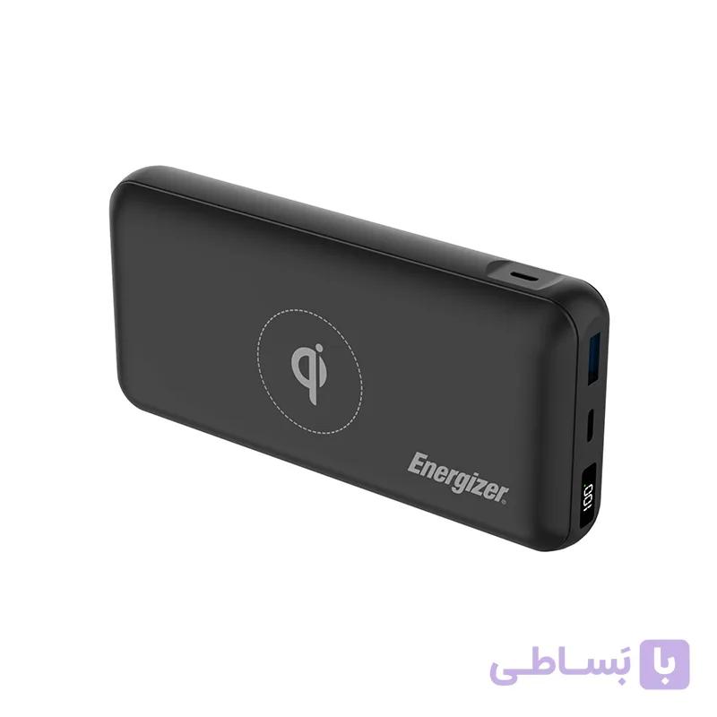 پاور بانک بی سیم انرجایزر PowerSafe 20W PD مدل QE20008PQ ظرفیت 20000 میلی آمپر — تصویر 1