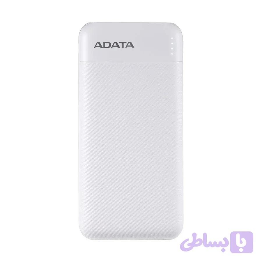 پاور بانک ای دیتا مدل Adata C100 10000mAh سفید — تصویر 1