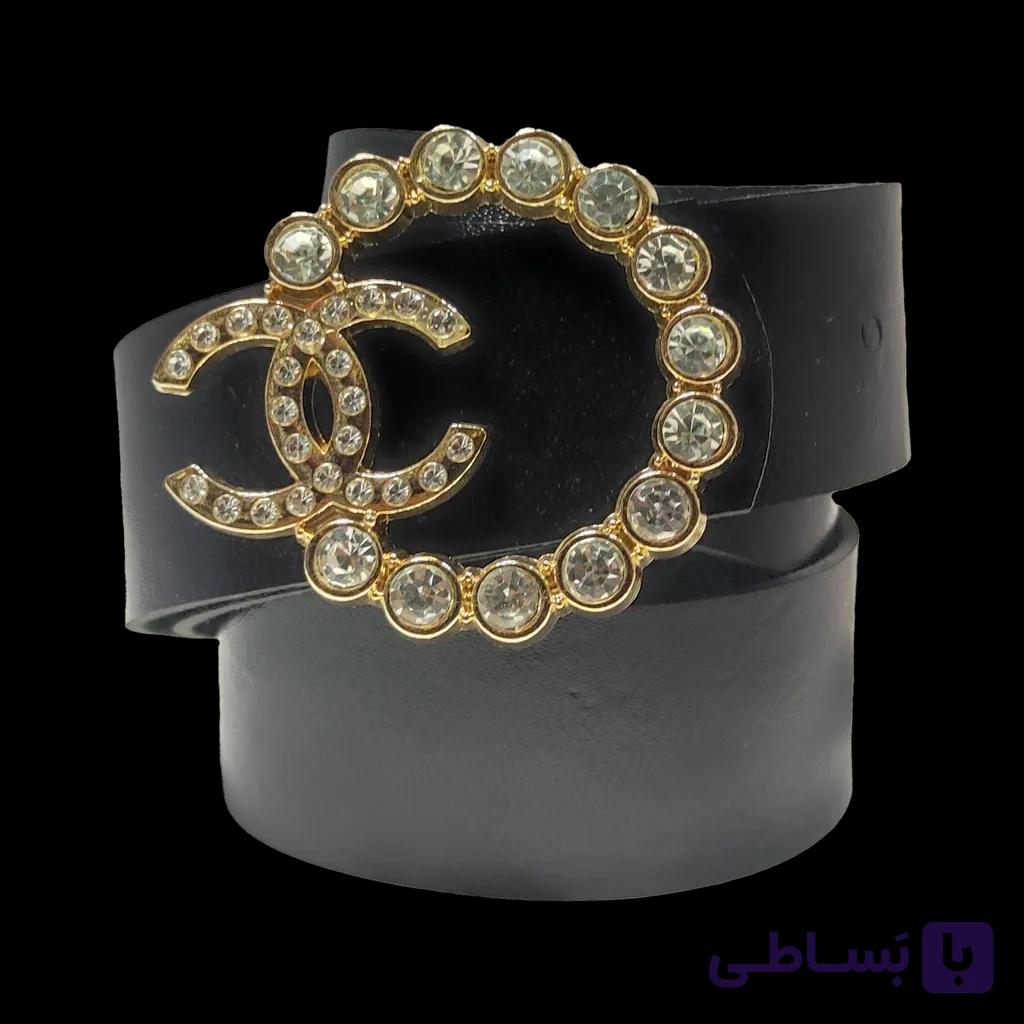 کمربند شنل نگین دار زنانه کد E4958 — تصویر 1