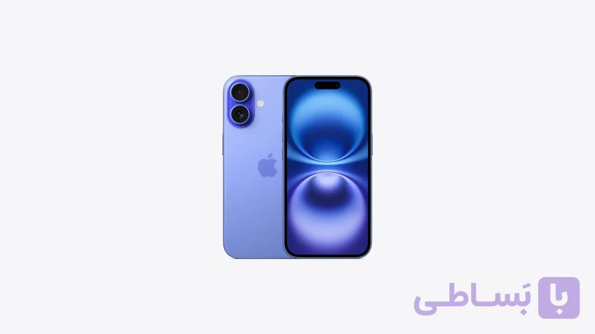 گوشی کارکرده اپل مدل iPhone 16  ظرفیت 128 گیگابایت گارانتی شرکتی — تصویر 1