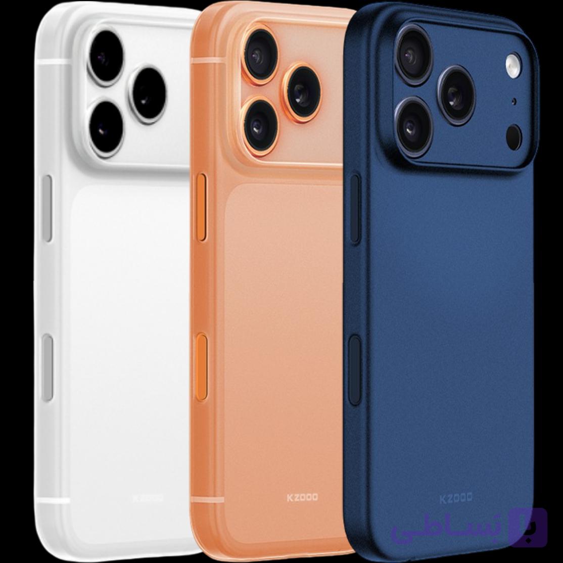 کاور KZDOO مدل AirSkin مناسب برای گوشی موبایل اپل — تصویر 1